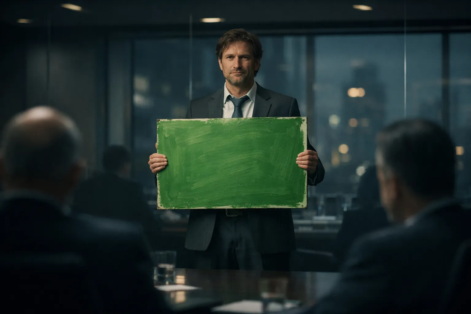 Photorealistic metaphor illustrating Kadena failure and organizational collapse, symbolizing the Kadena shutdown, Layer-1 instability, and VaaSBlock’s analysis of governance and credibility gaps