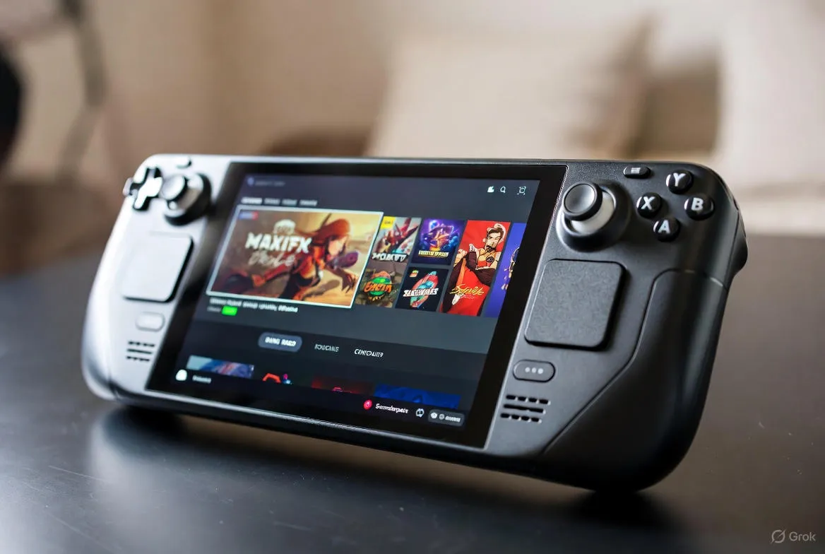 Gaming Gadget With Game Selection