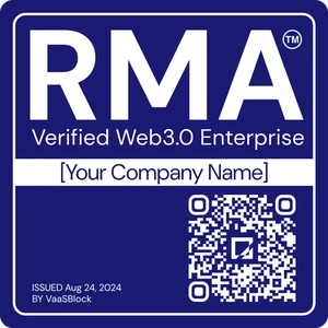 Sample RMA badge